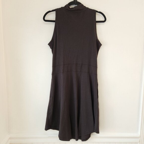 Toad & Co Summerdance SL Dress Black Athleisure Eco Stretch Fabric Women's M - Picture 3 of 9